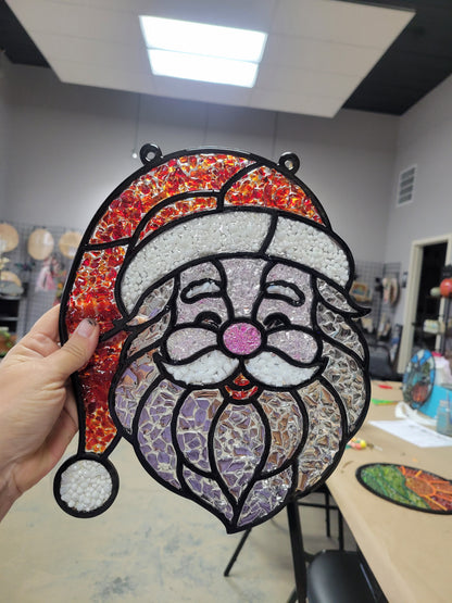 Glass and Resin Suncatcher