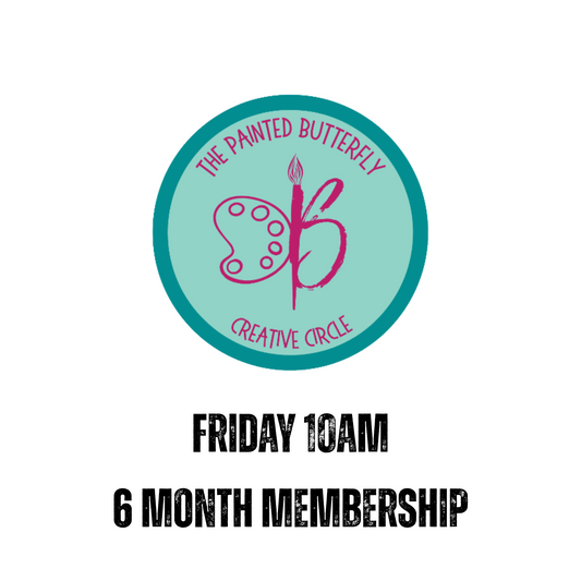 The Painted Butterfly Creative Circle 6 Months - First Friday @ 10am