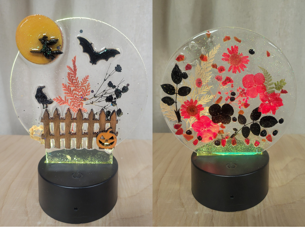 10/14 @6pm GlowScape Interchangeable Lighted Art Workshop