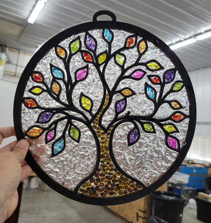 9/21 @ 6PM Glass and Resin Suncatcher Workshop