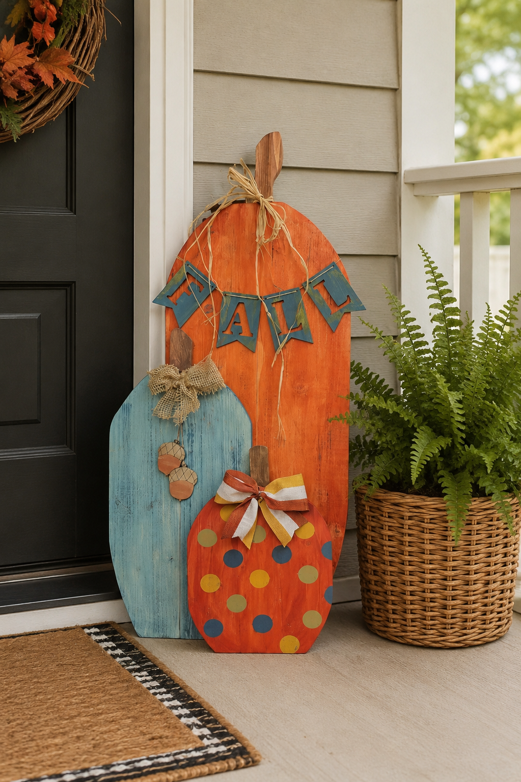 8/25 @ 6pm Pumpkin Porch Leaners