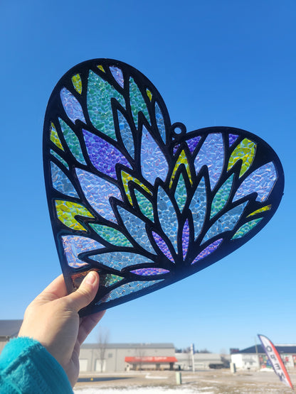 6/18 @ 6PM Glass and Resin Suncatcher Workshop