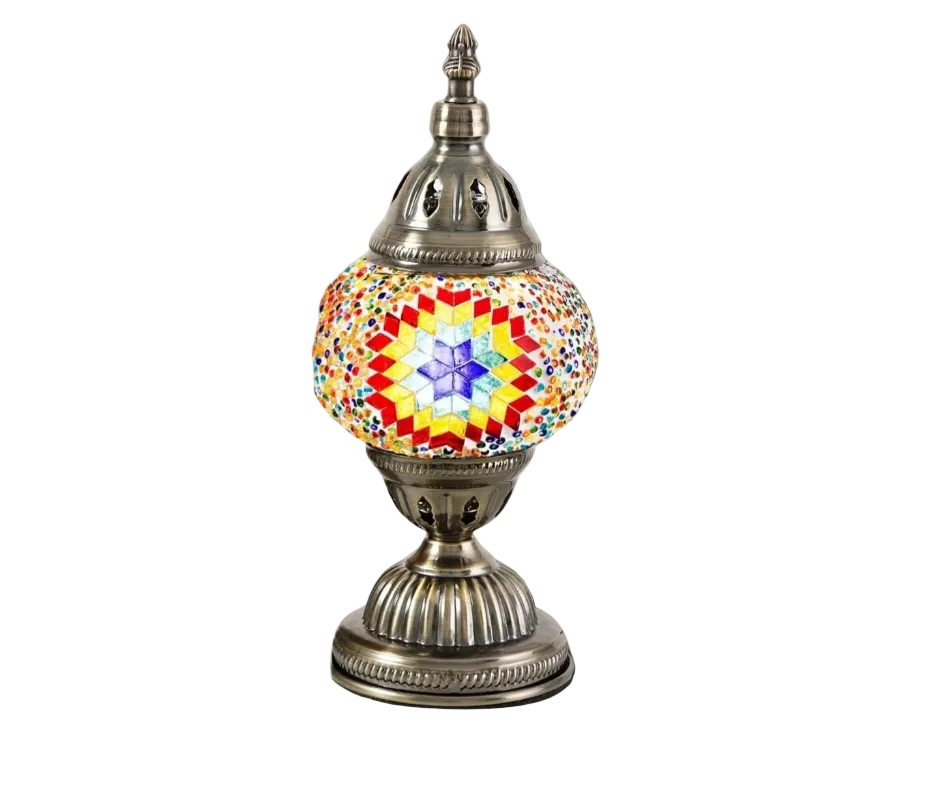 2/24 @ 6pm Turkish Mosaic Lamp or Candle Holder Class | DIY Glass Mosaic Workshop