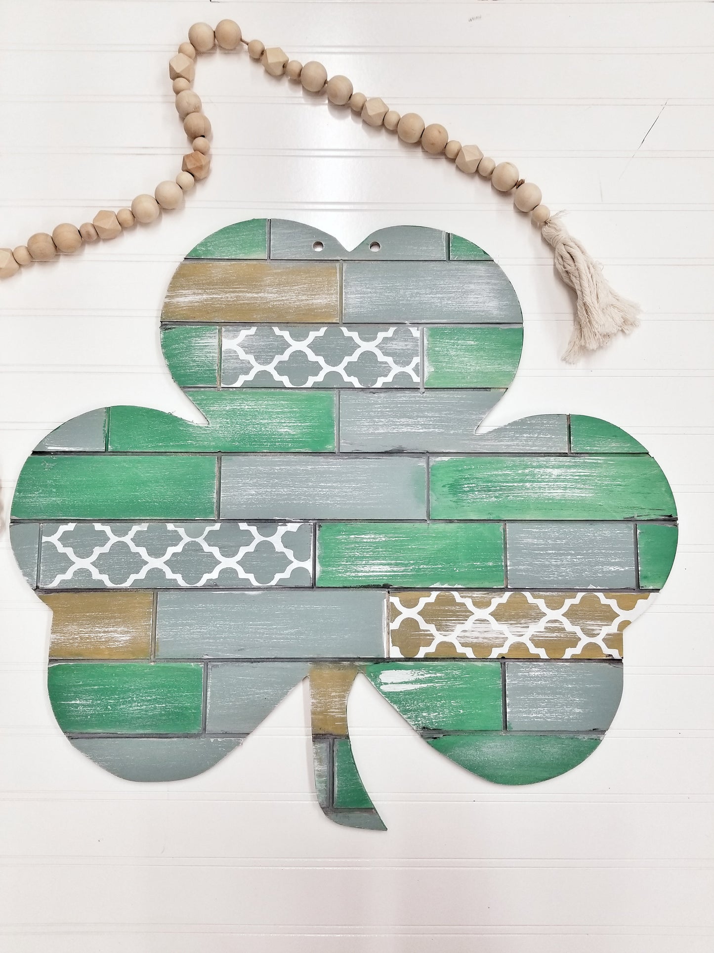 Shamrock Door Hanger