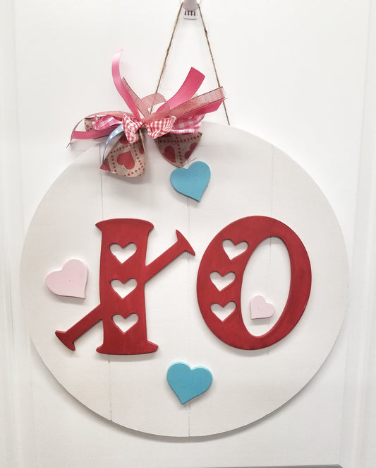 XO Valentine Doorhanger