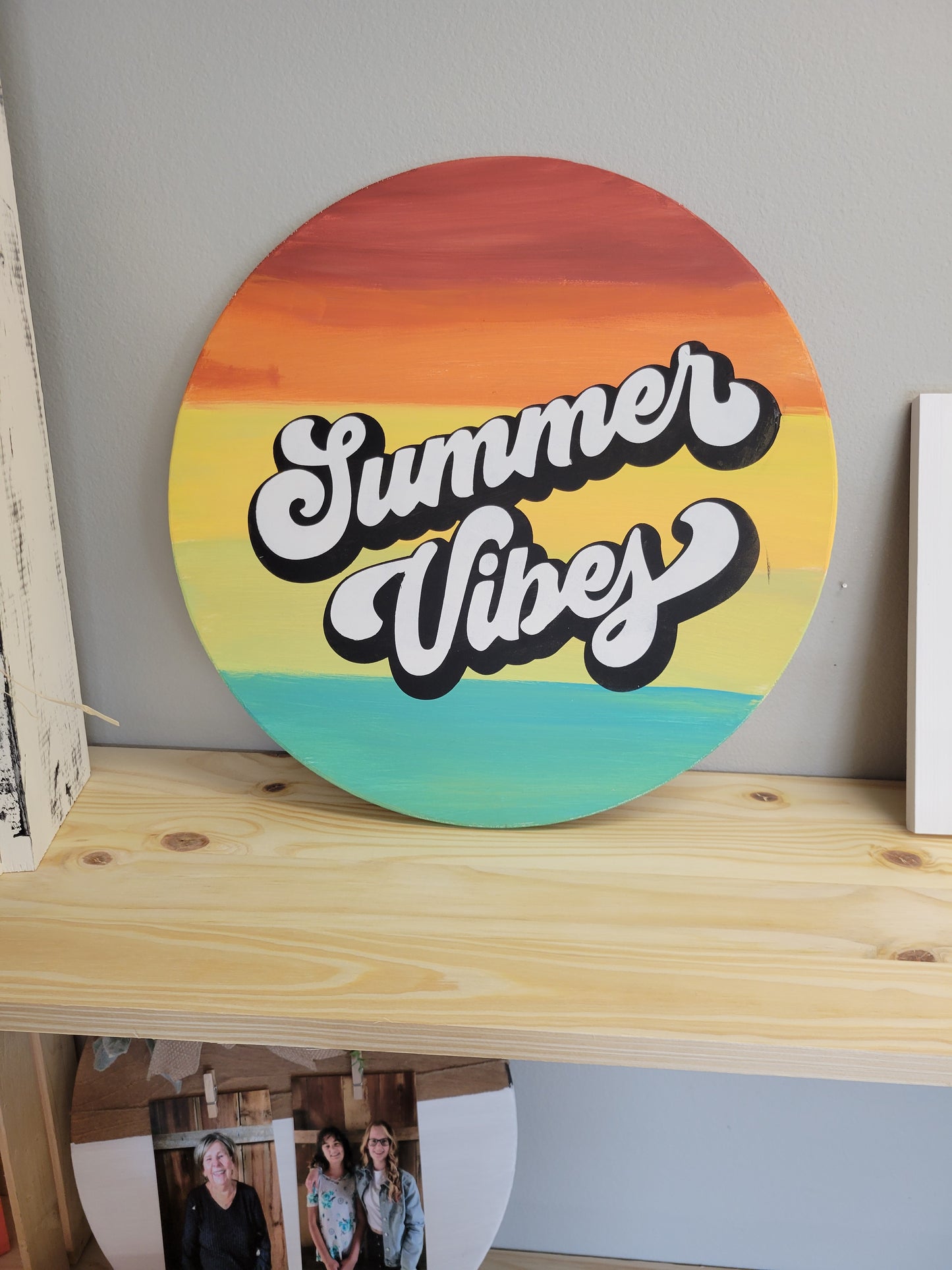 Summer Vibes Door Hanger