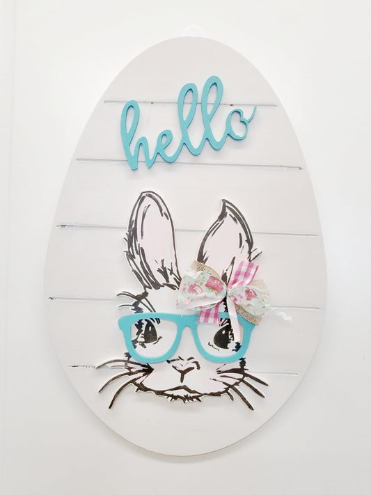Hello Bunny Door Hanger Kit