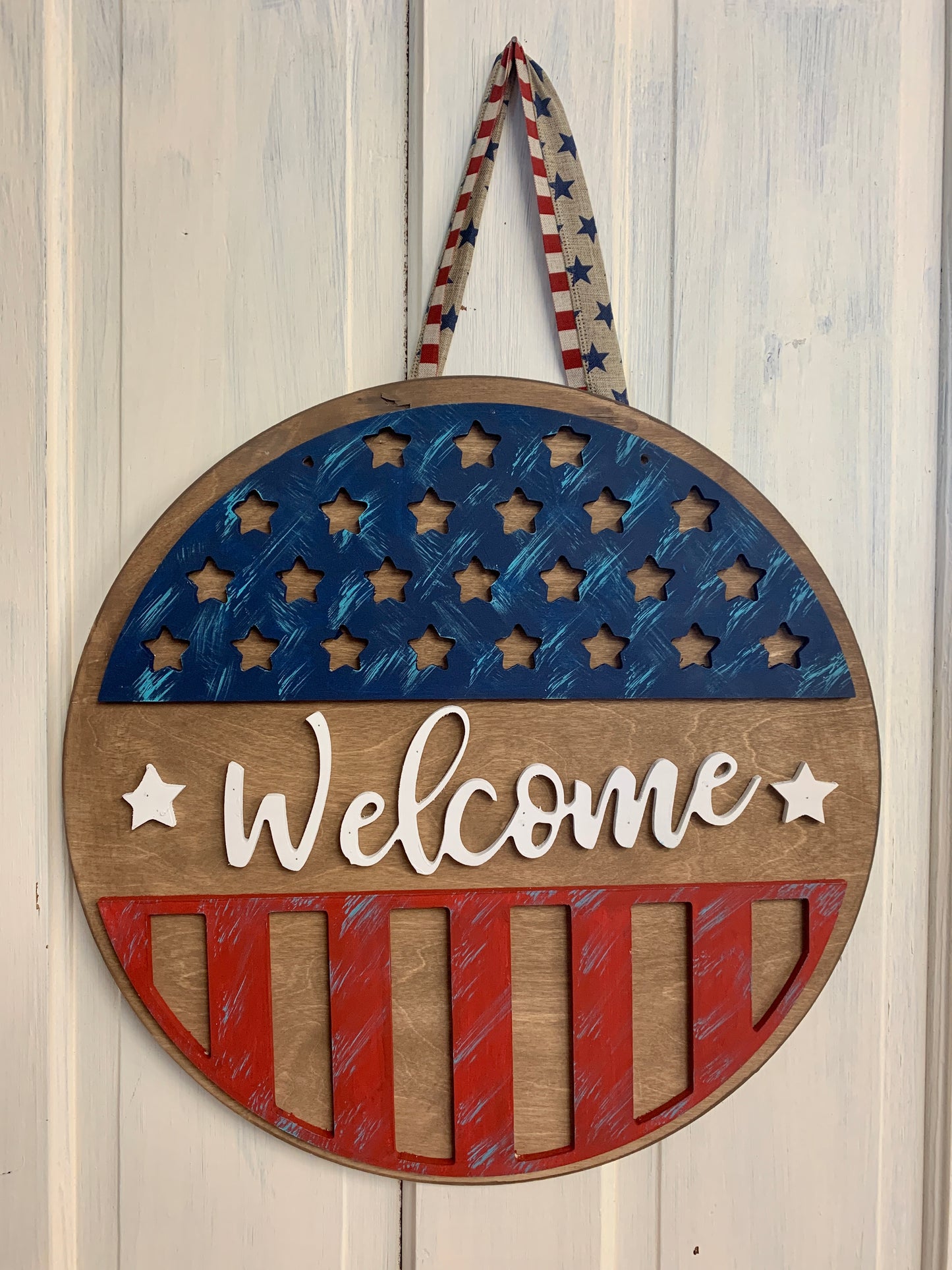 3D Patriotic Doorhanger DIY Kit