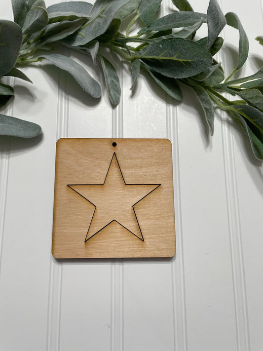 Hanging Star Frame