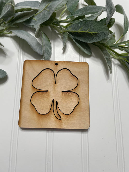 Hanging Shamrock Frame