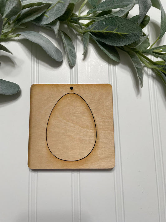 Hanging Egg Frame